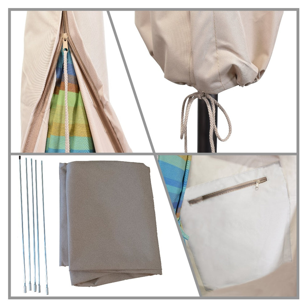 Outdoor Umbrella Cover with zipper