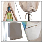 Outdoor Umbrella Cover with zipper