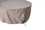 BBQ Cover Round Waterproof 34" x 30" With Tightening Straps & Handles