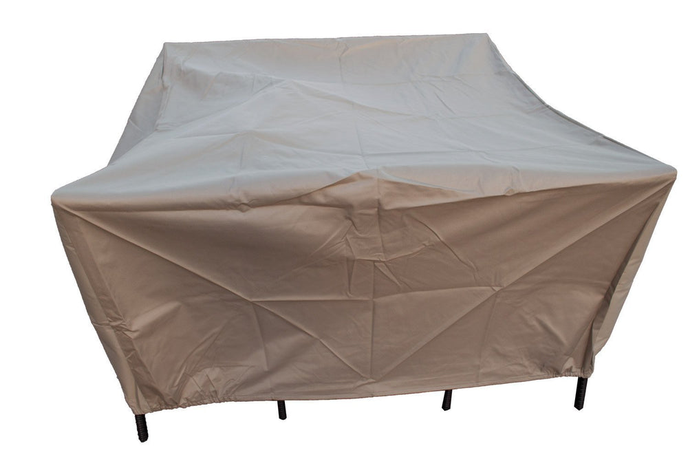 Outdoor Dining Cover Square 59-59-31.5-Inches Rainproof