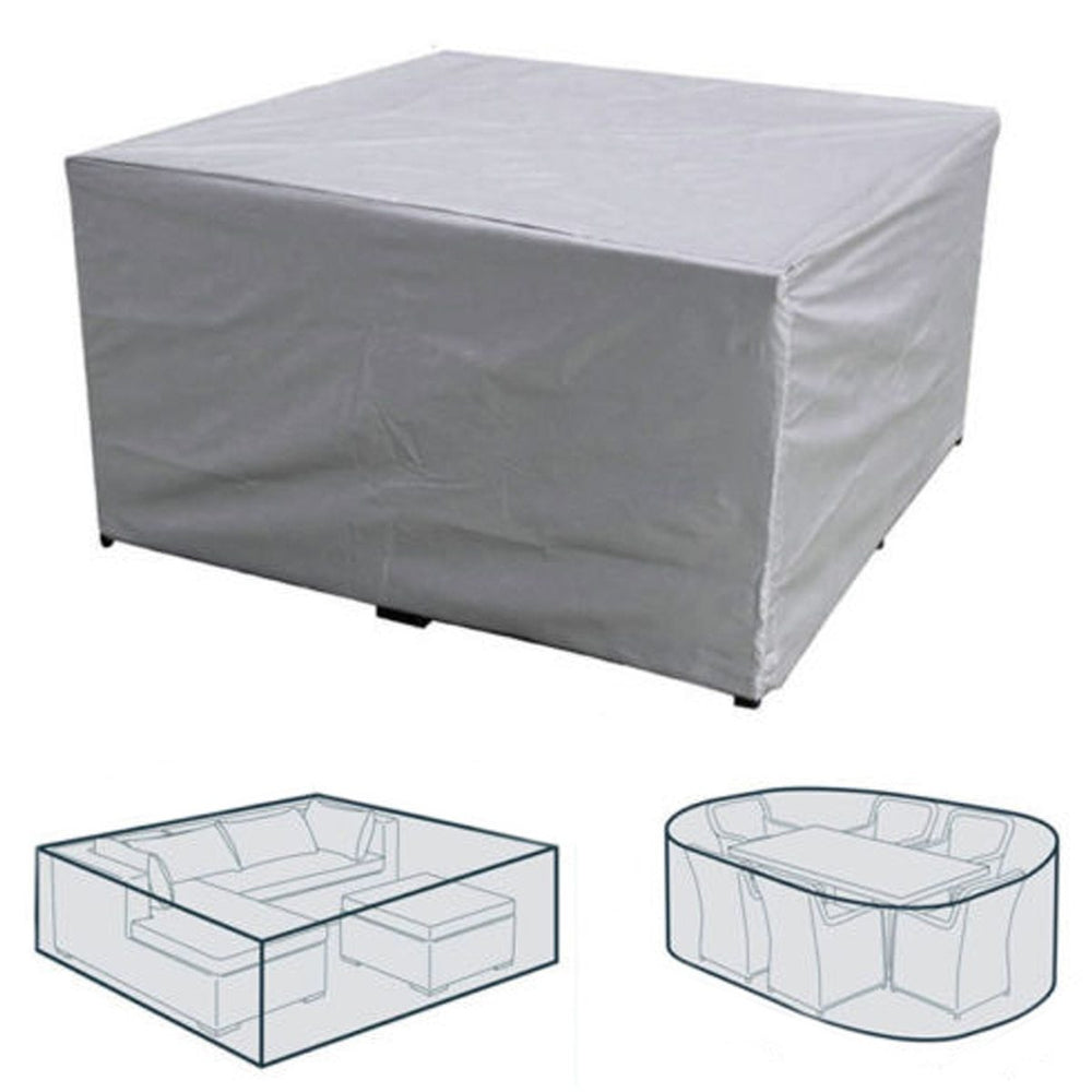patio table and chair covers gray