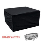 Outdoor Sectional Square Furniture Cover 98 Inches
