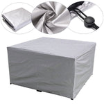 patio table and chair covers gray