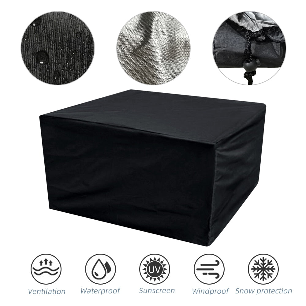 Outdoor Sectional Square Furniture Cover 98 Inches