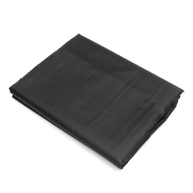 Outdoor Dining Table & chair Cover 125.98''x86.61''x27.56'' Waterproof Black