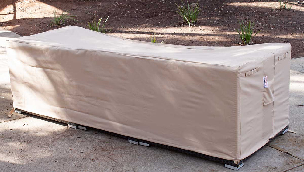 Patio Sofa Cover Rectangle 100" x 36" x 27" Waterproof